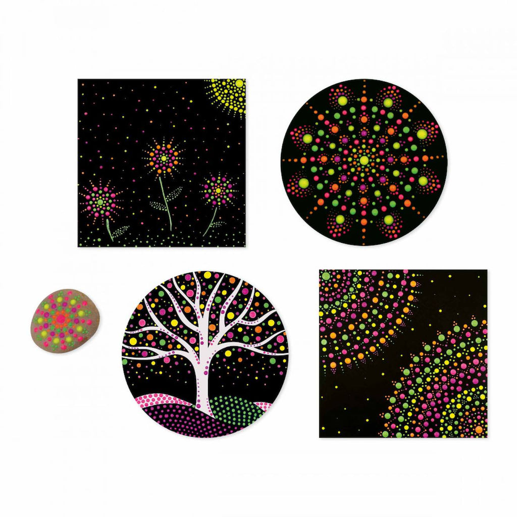Dots painting multicolore