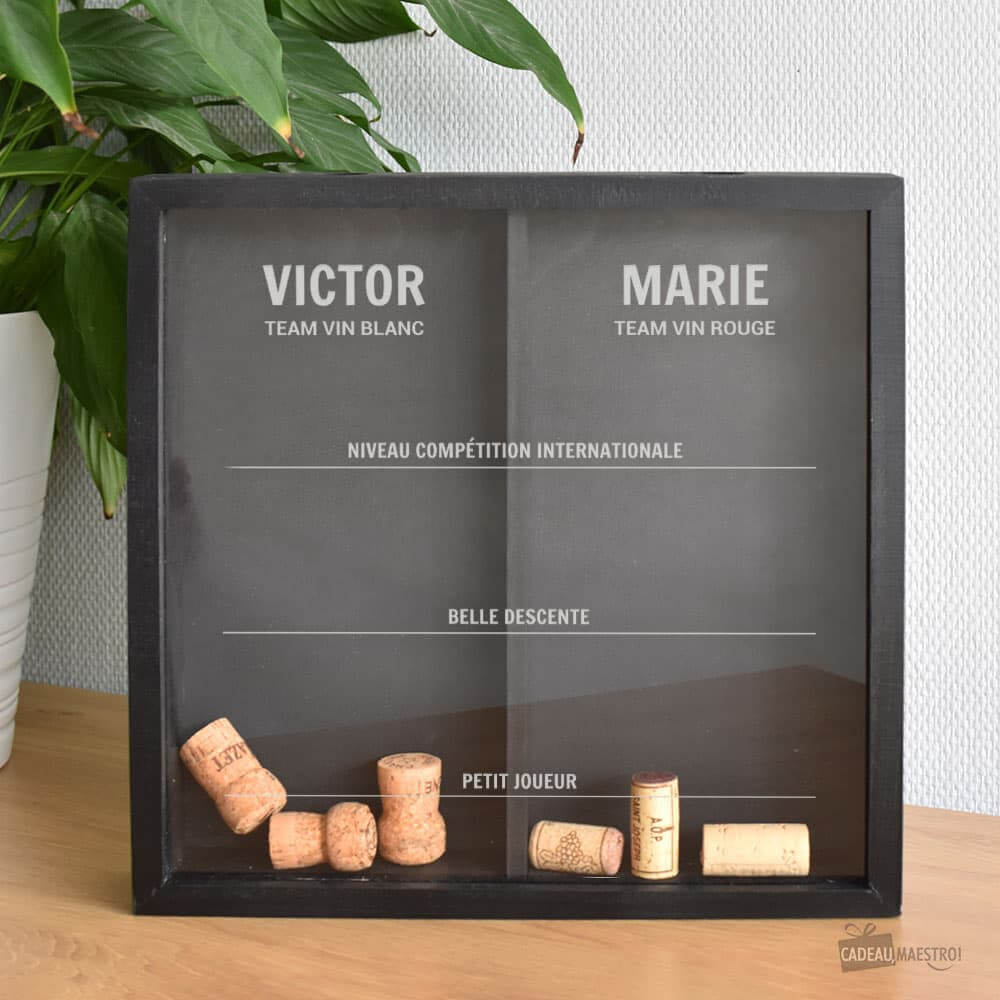 Double Collecteur de Capsules et Bouchons Compétition à Personnaliser - Collecteur de Bouchons