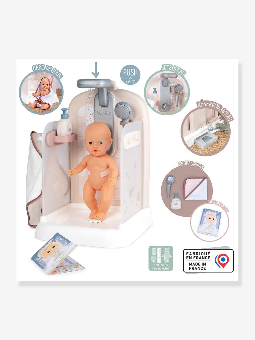Douche baby nurse beige