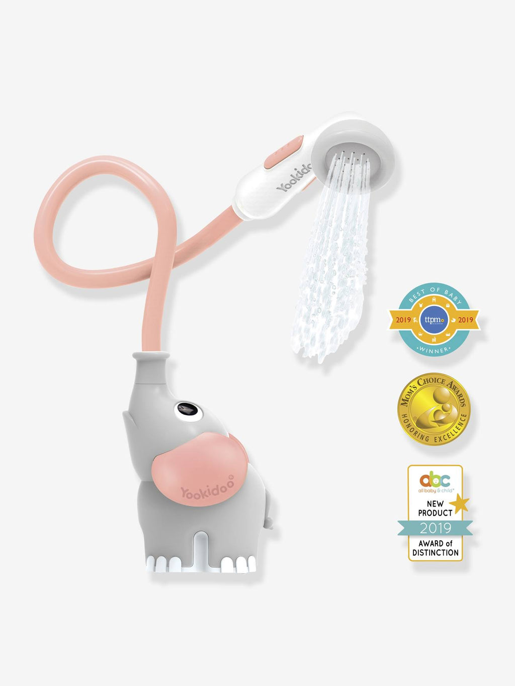 Douchette éléphant rose