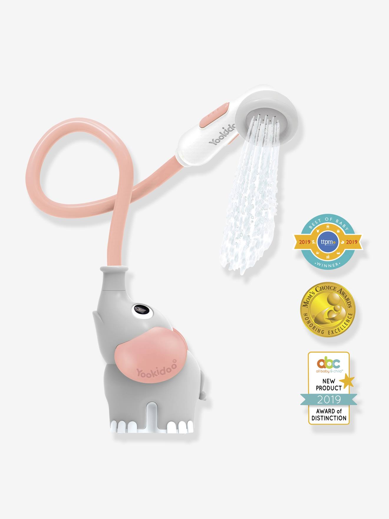 Douchette éléphant rose