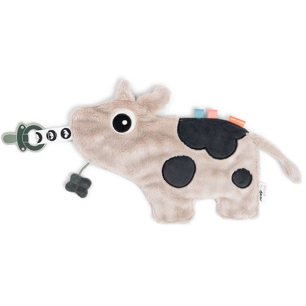 Doudou attache-sucette sable