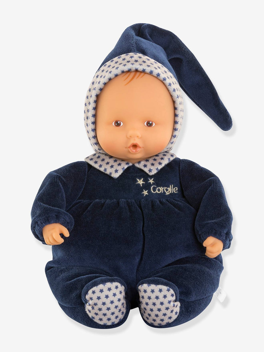 Doudou babipouce marine rêves d'étoiles - marine