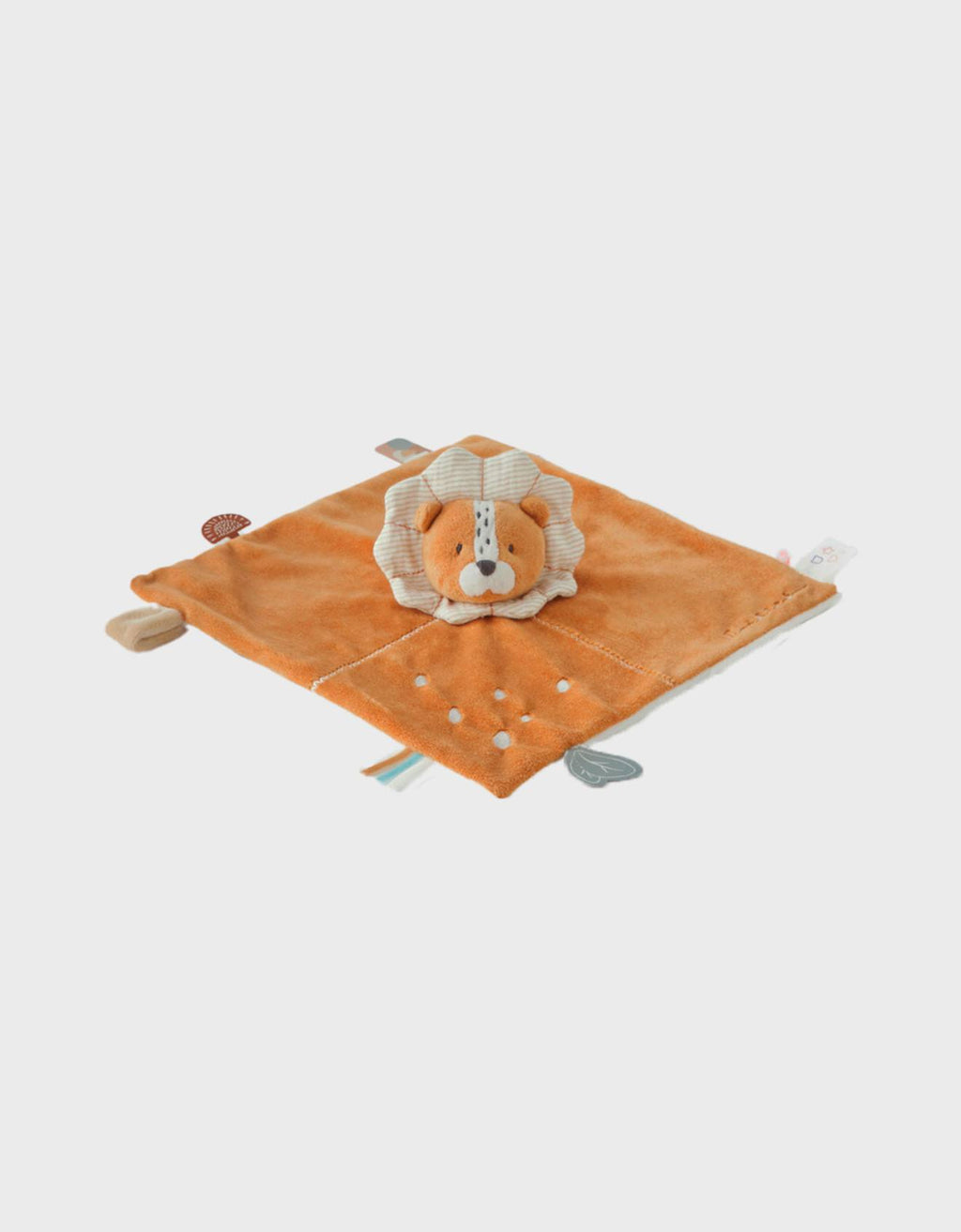Doudou babou lion marron