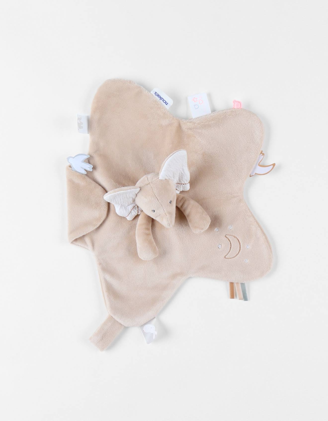 Doudou bali eléphant beige