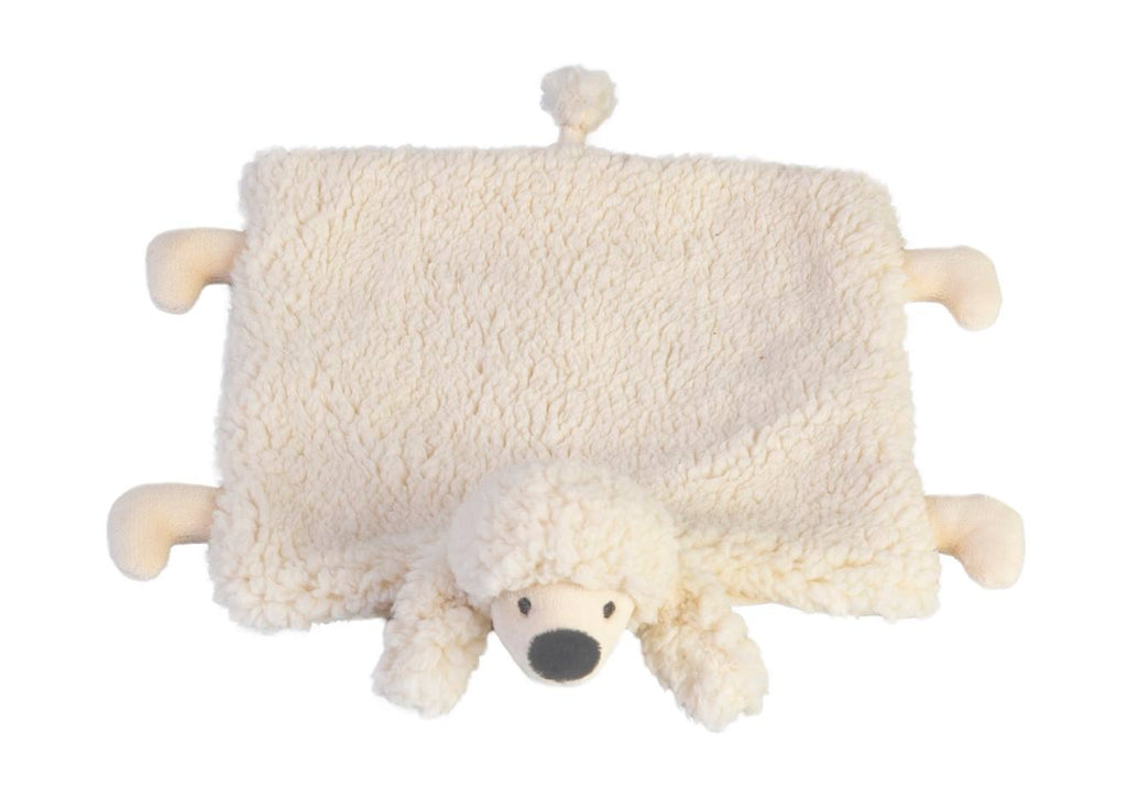 Doudou caniche peter 26 cm beige
