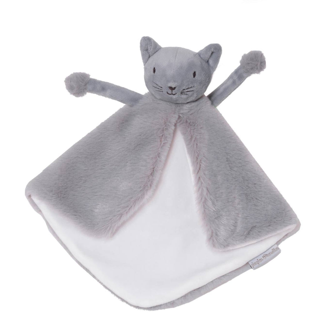 Doudou cape marionnette oscar le chat gris