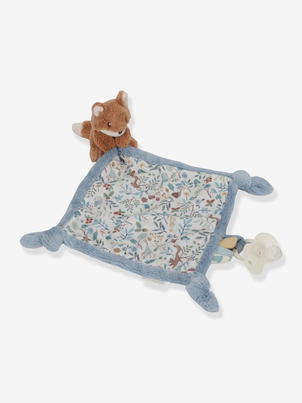 Doudou carré poule - forest friends