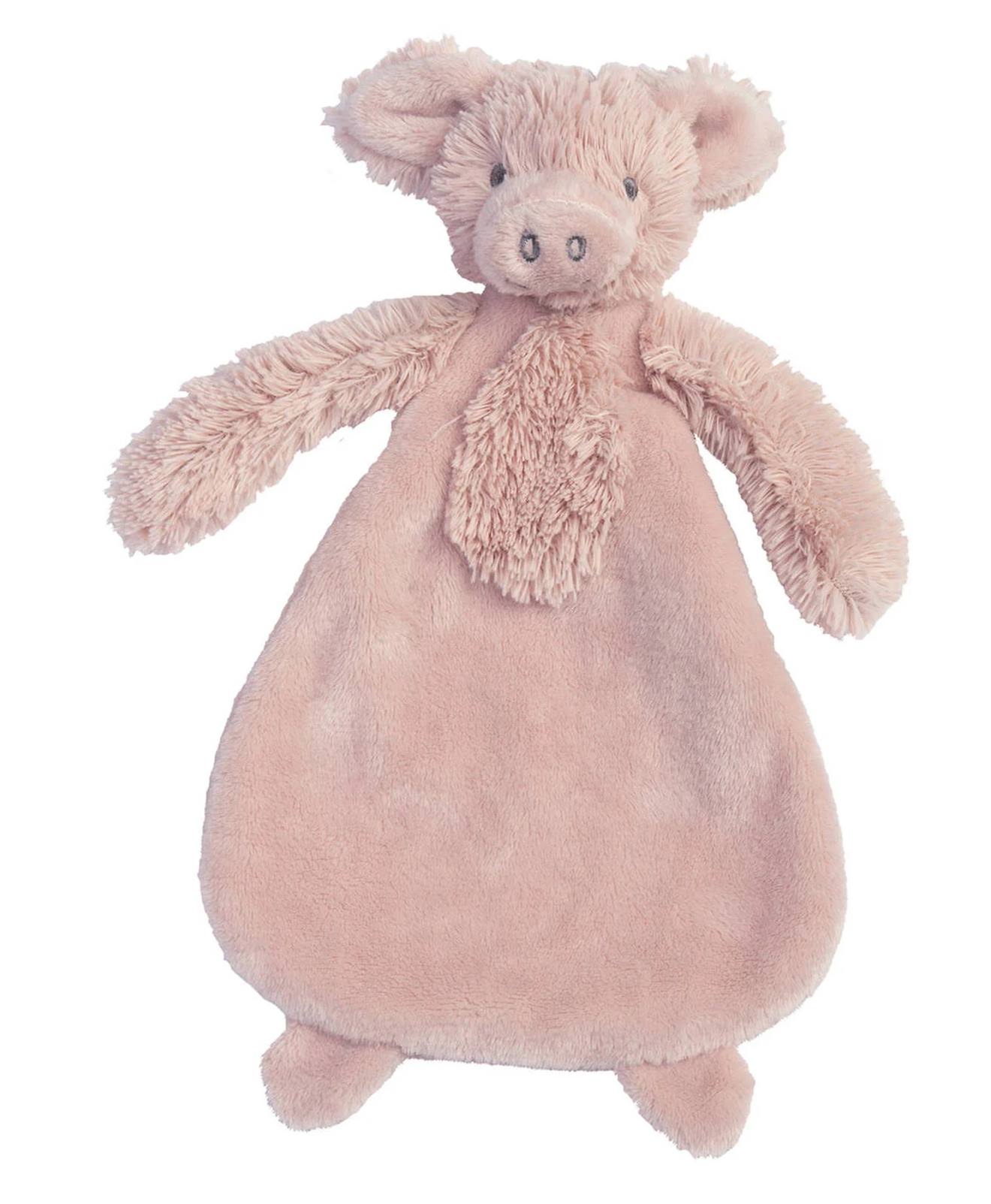 Doudou cohon perry 25 cm rose