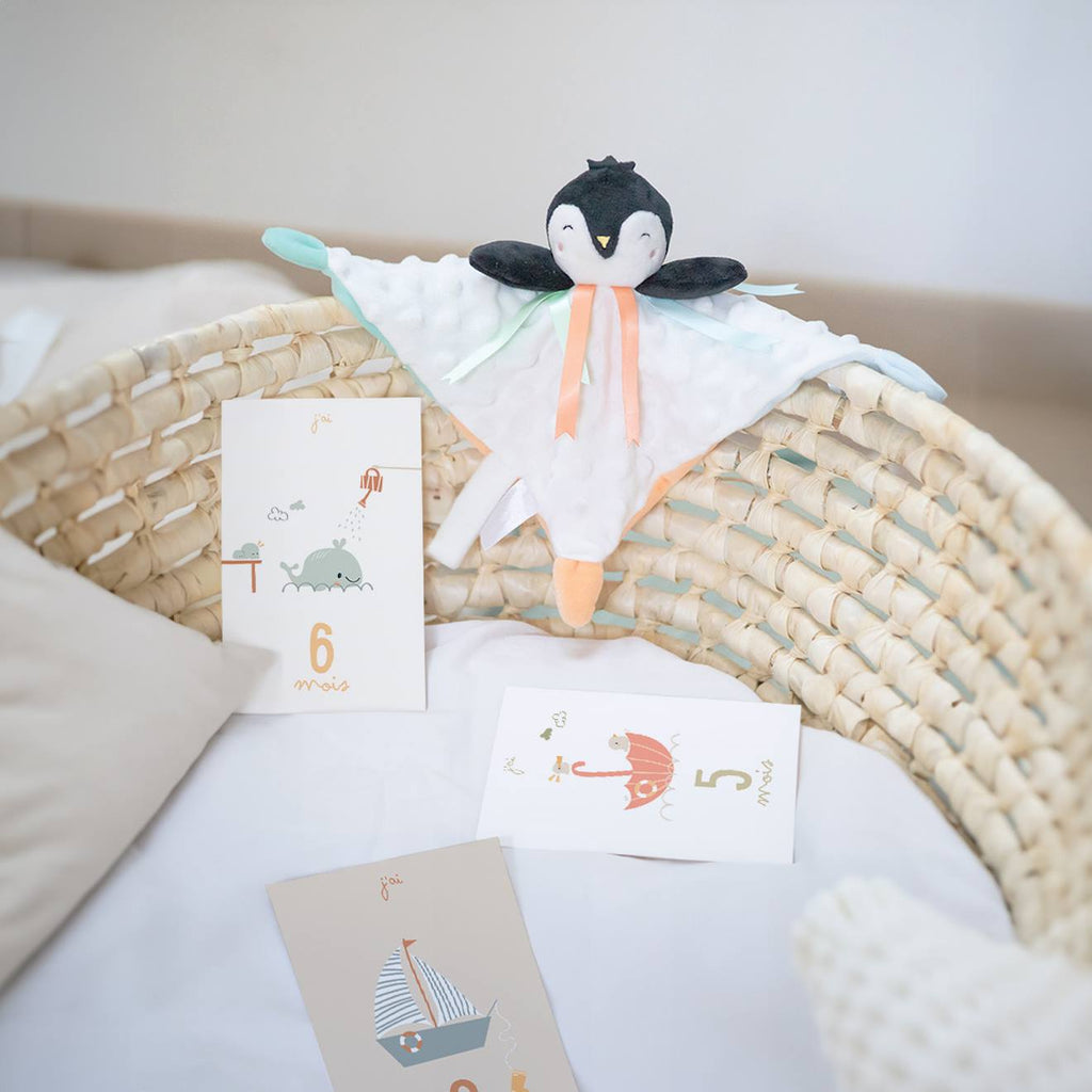Doudou des émotions – éveil & sensoriel blanc