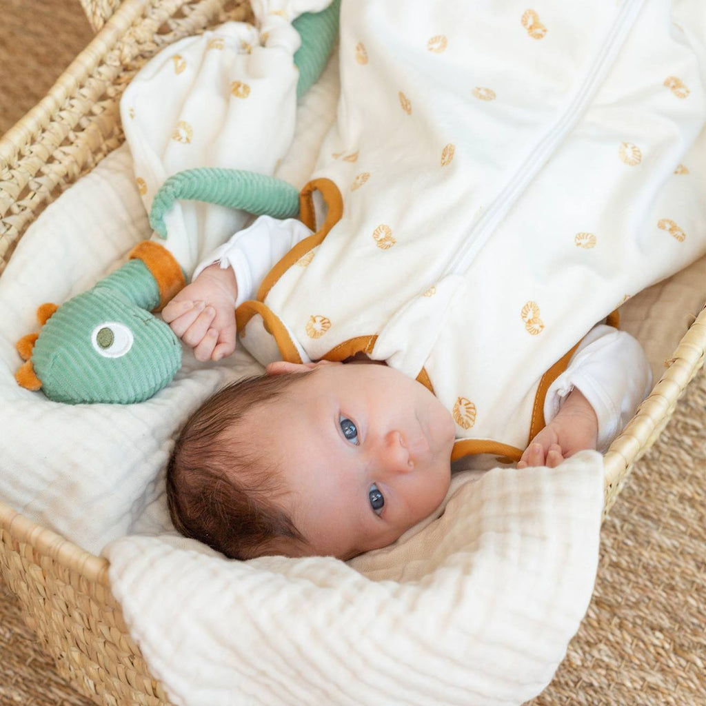 Doudou dino vert