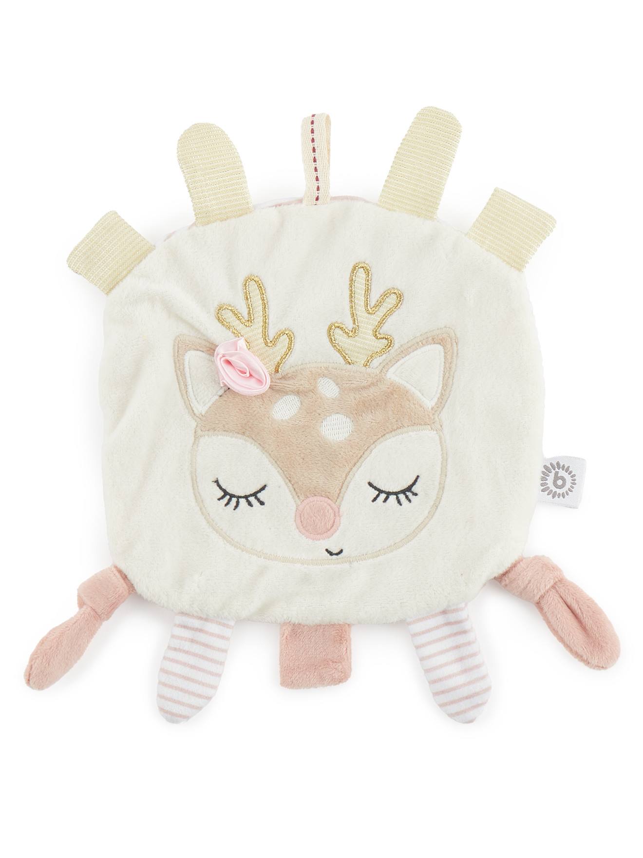Doudou faon ella tissu froissant - peluche faon ella