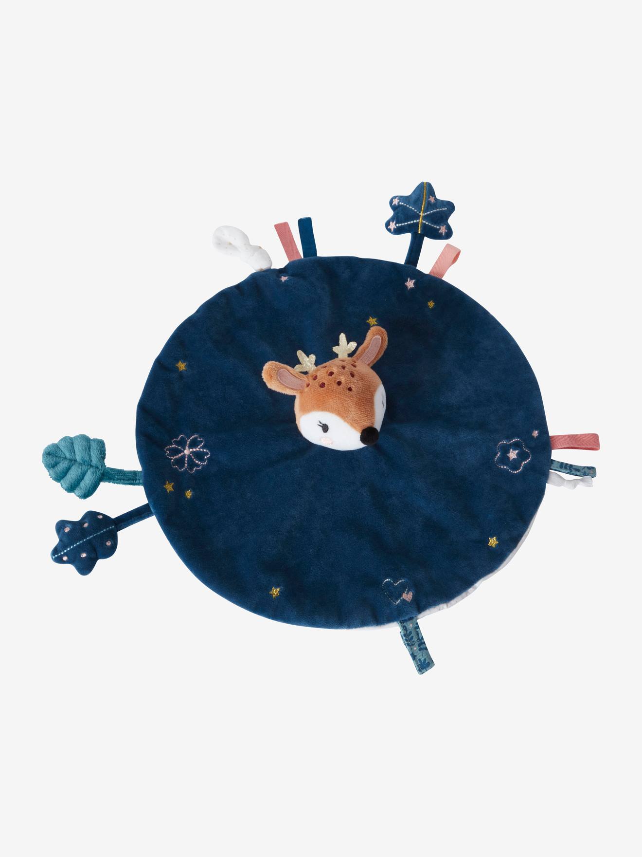 Doudou forêt enchantée personnalisable vert émeraude