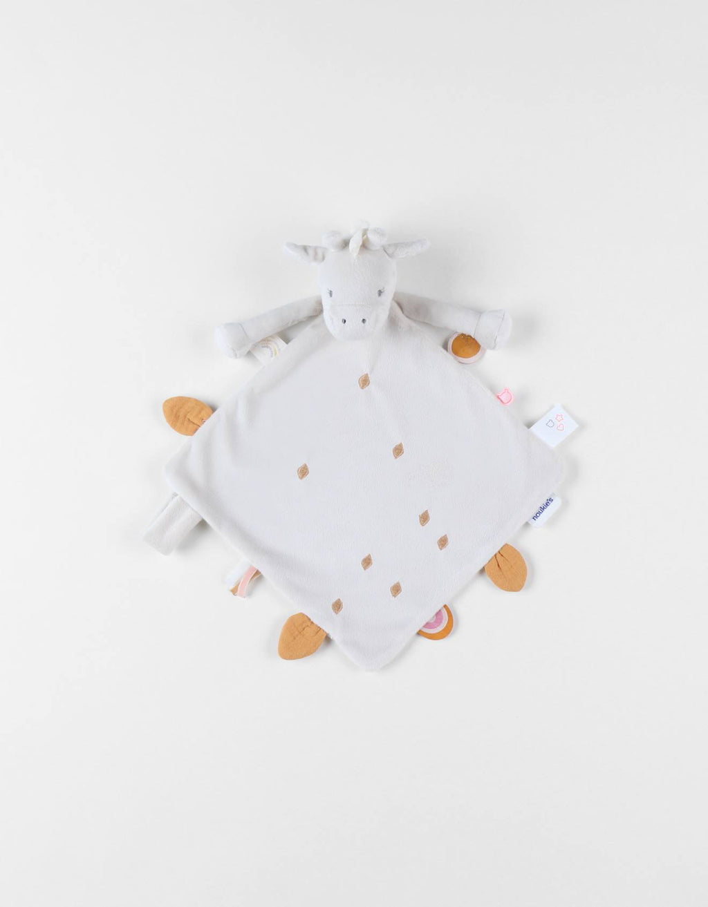 Doudou gigi en veloudoux ecru
