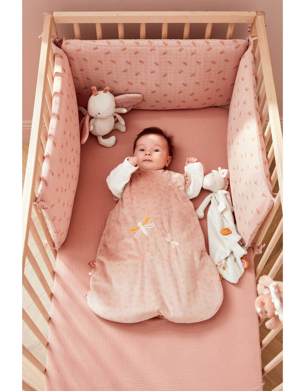 Doudou gigi en veloudoux ecru