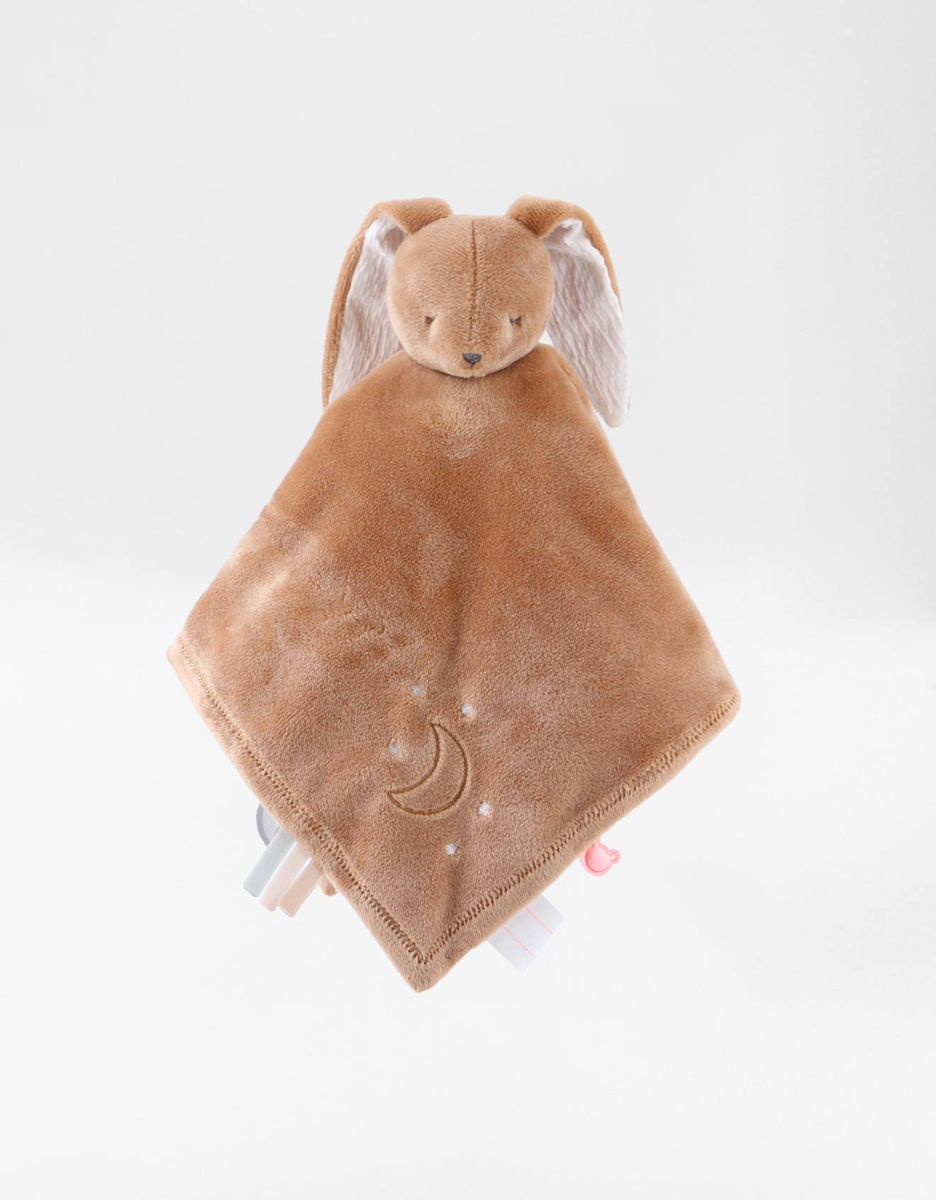 Doudou jour et nuit - moka ecru