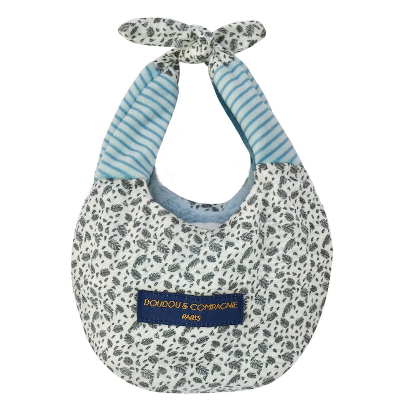 Doudou koala marionnette bleu