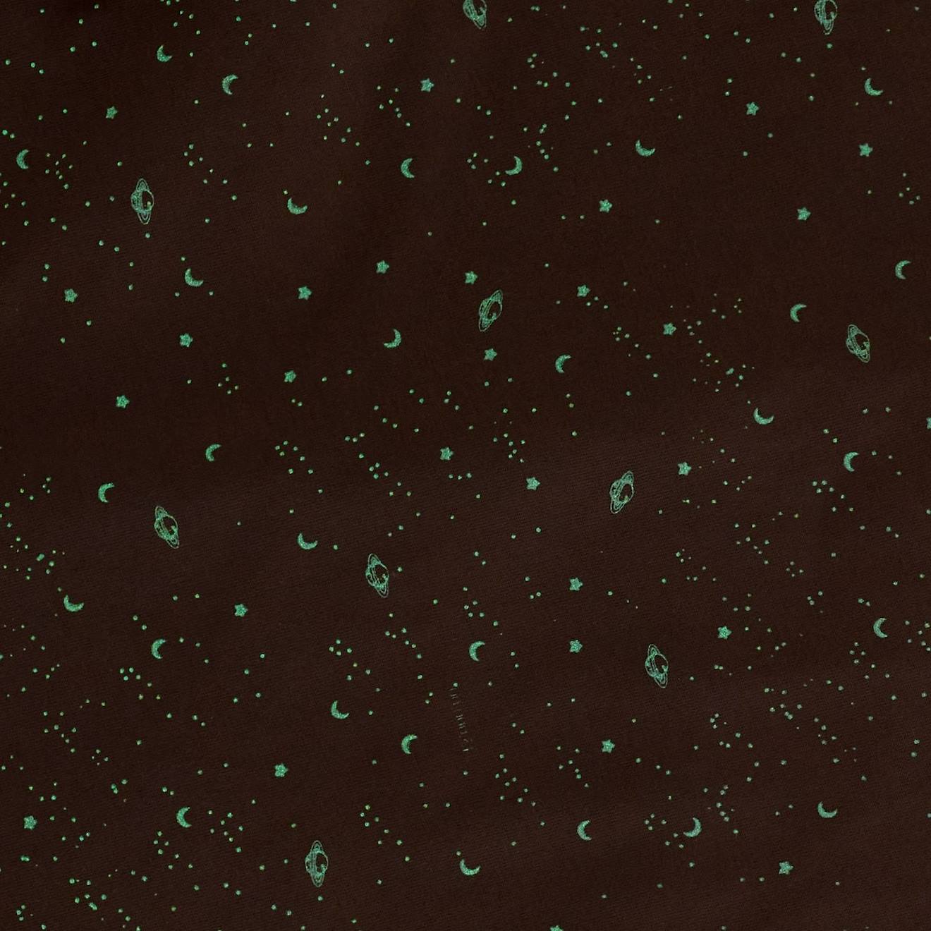 Doudou lapidou glow phosphorescent moka marron