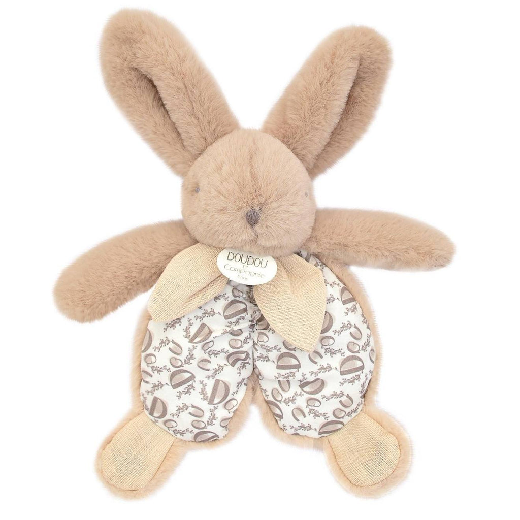 Doudou lapin 18 cm beige