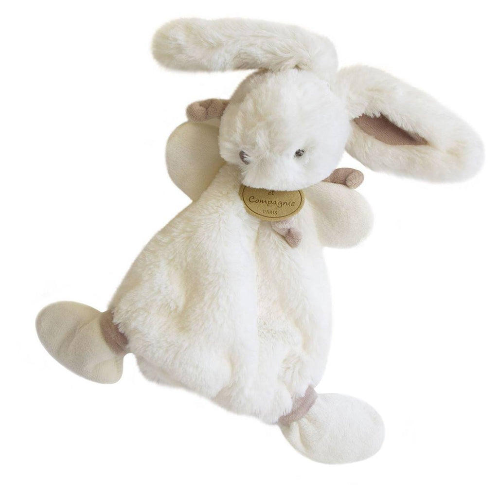 Doudou lapin bonbon marron