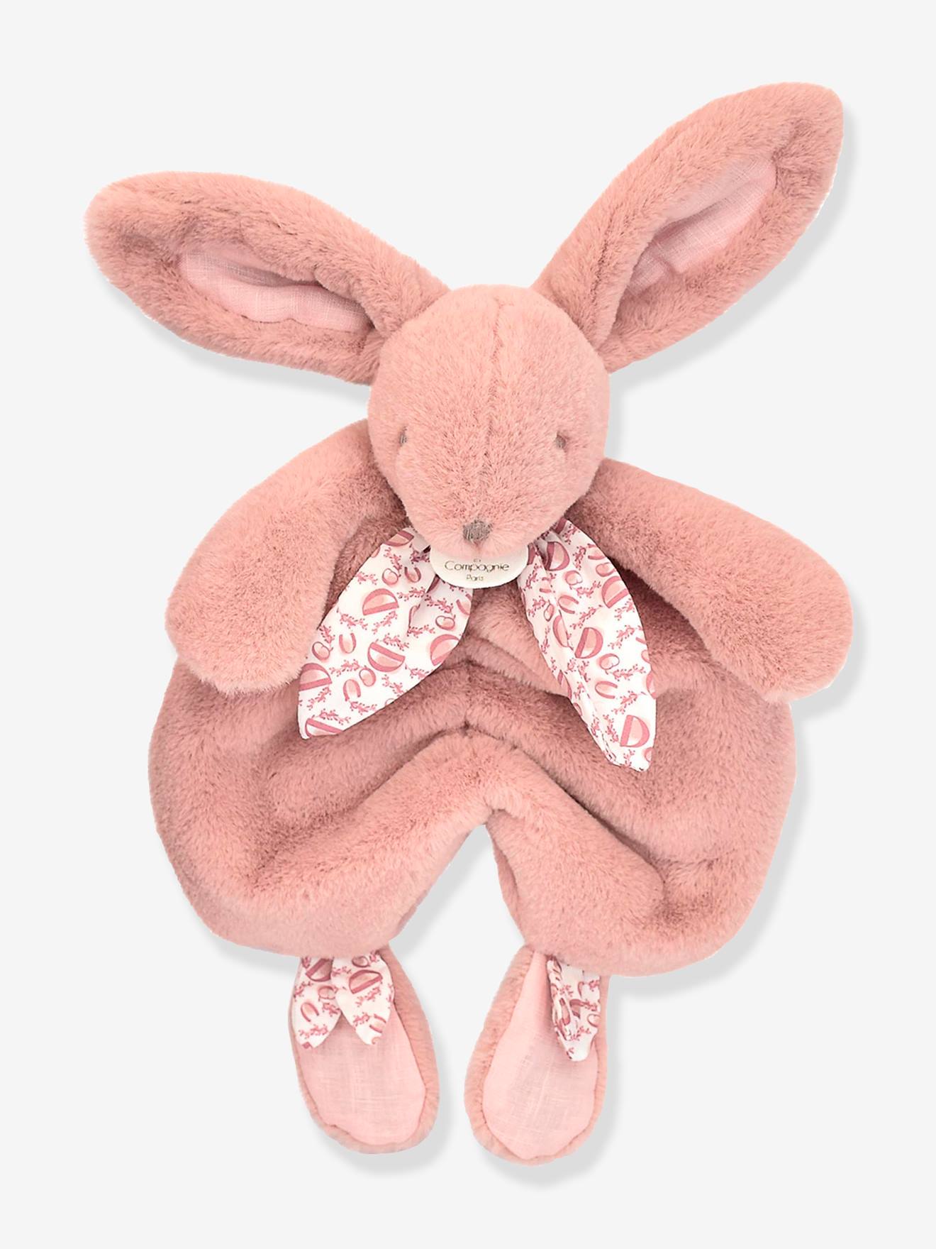 Doudou lapin rose