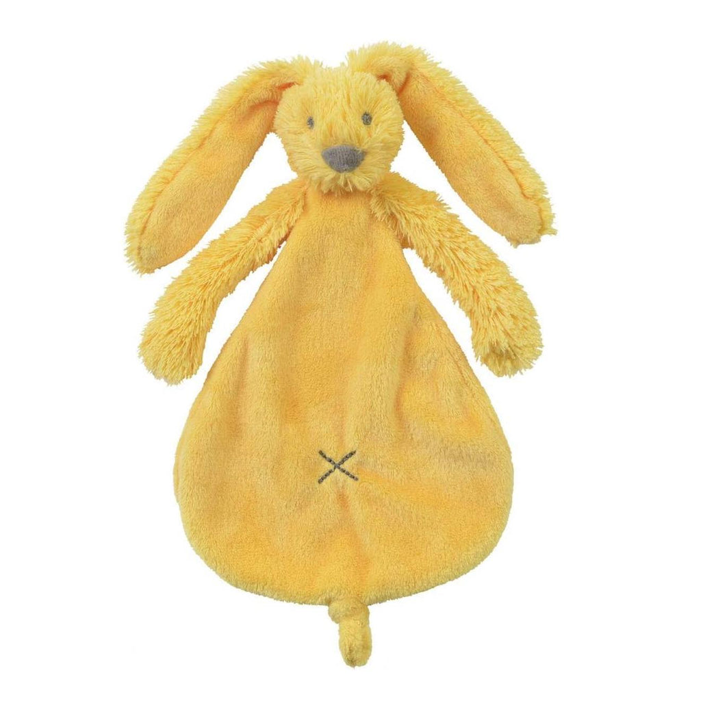 Doudou lapin richie 25 cm jaune