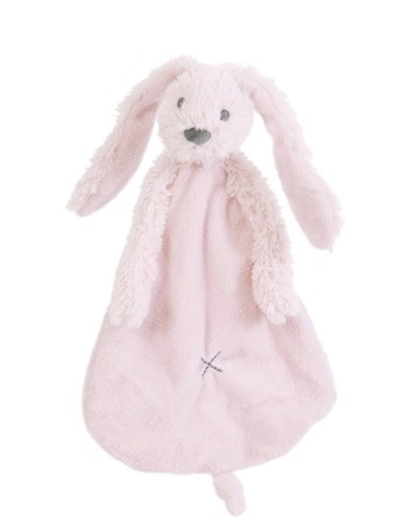 Doudou lapin richie 25 cm rose