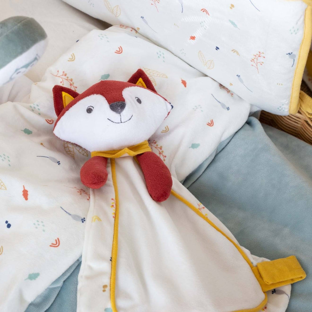 Doudou léonard le renard terracotta