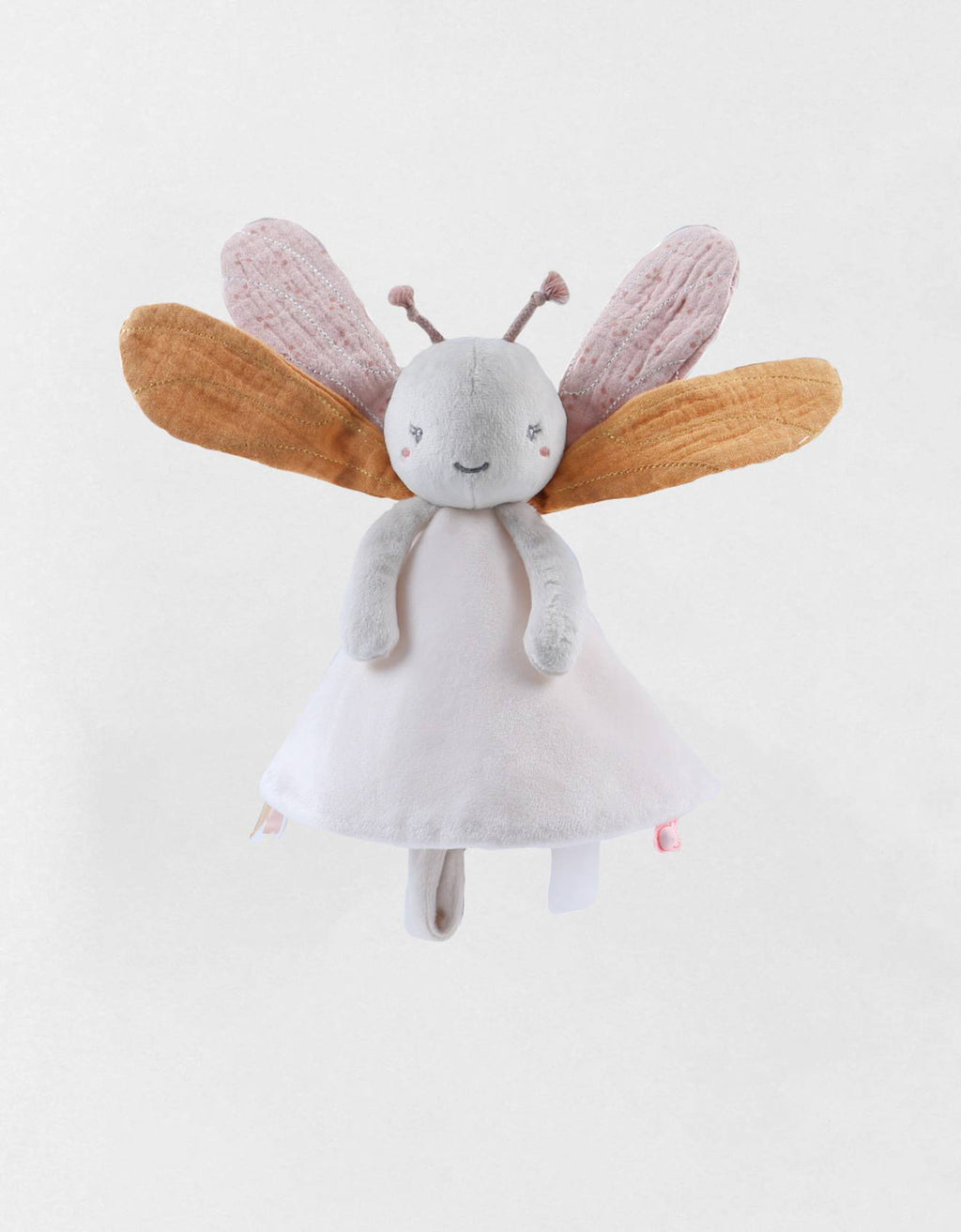 Doudou libellule louli ecru