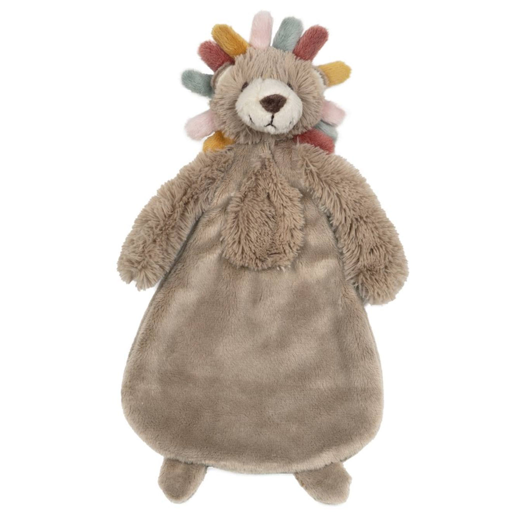 Doudou lion léon 25 cm marron