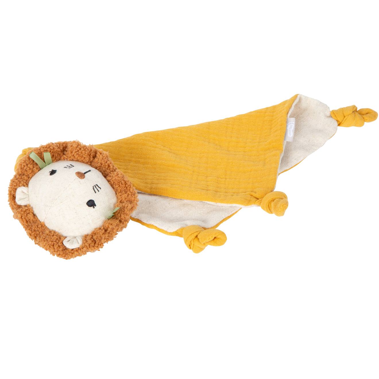 Doudou little lion jaune