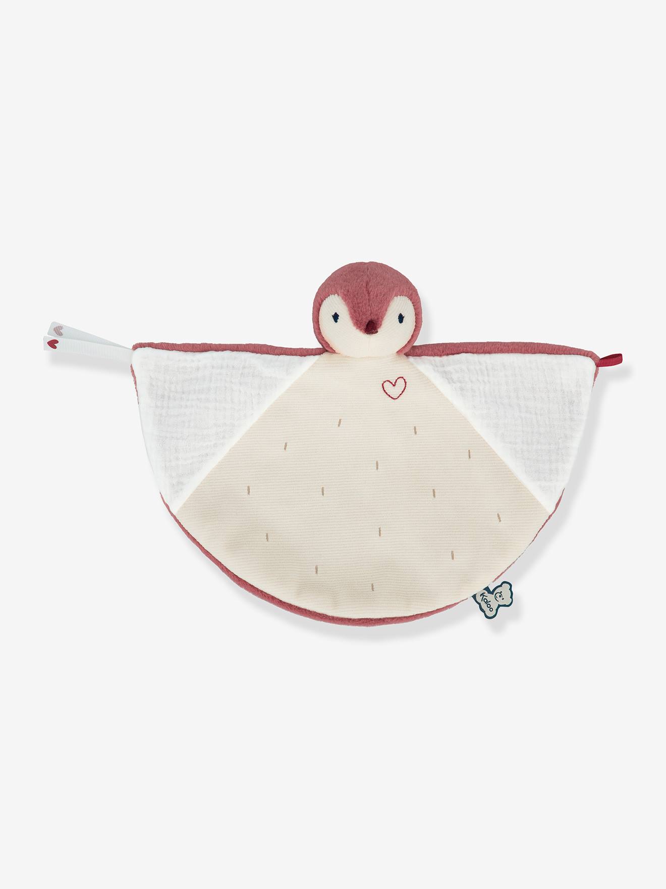 Doudou manchot complices - rose