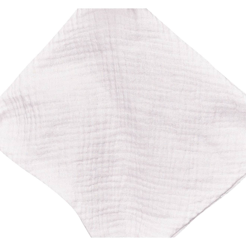 Doudou mouchoir en coton - lily gris