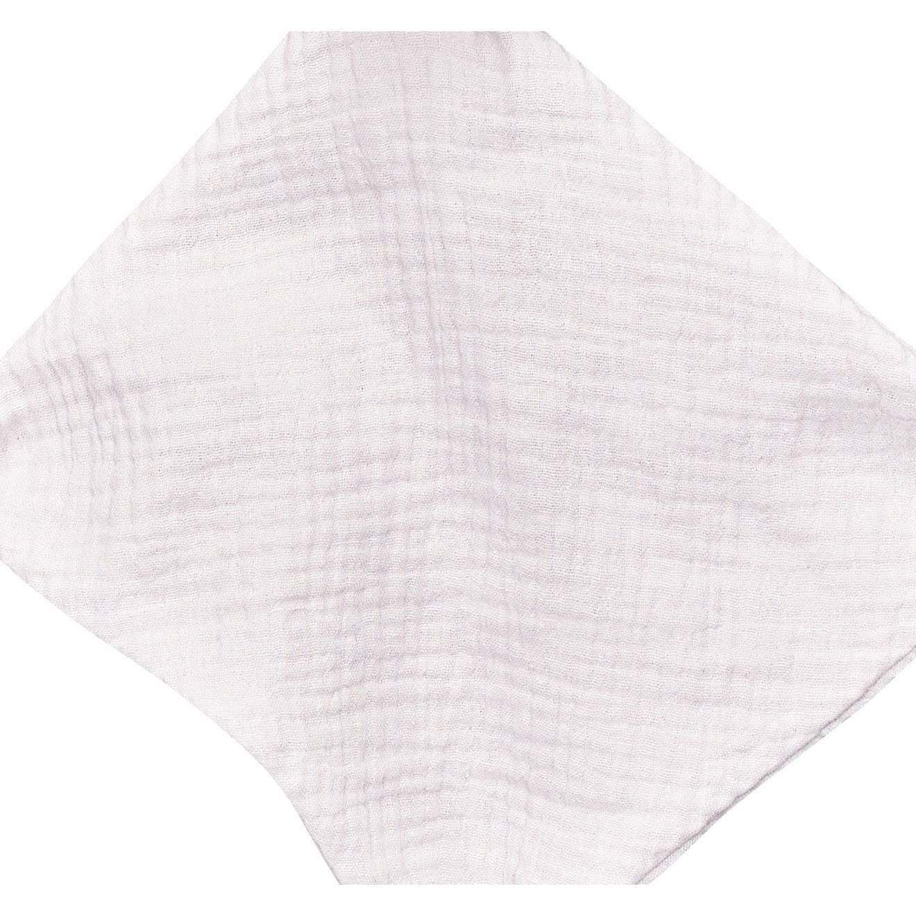 Doudou mouchoir en coton - lily gris