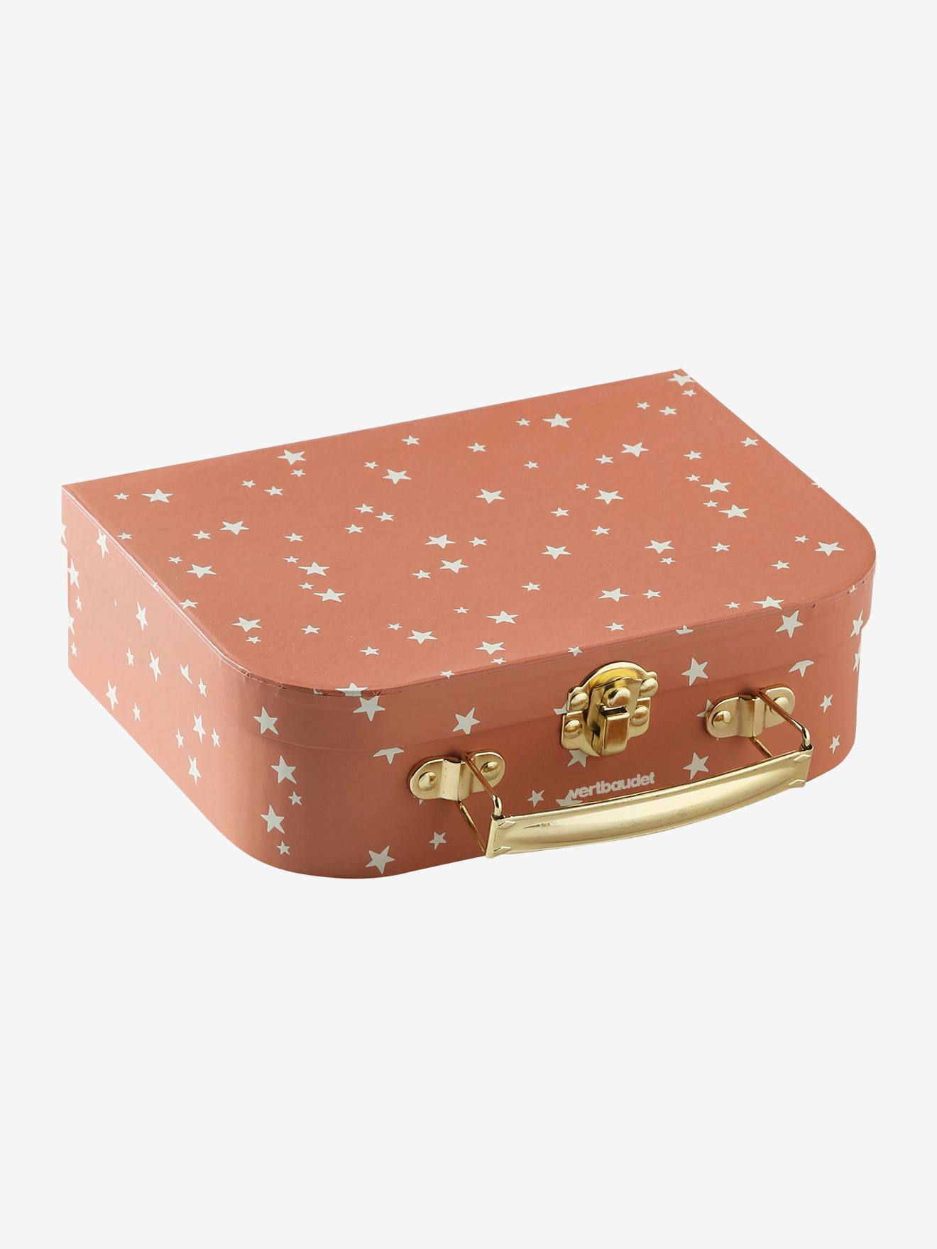 Doudou mouton bi-matière avec mallette beige
