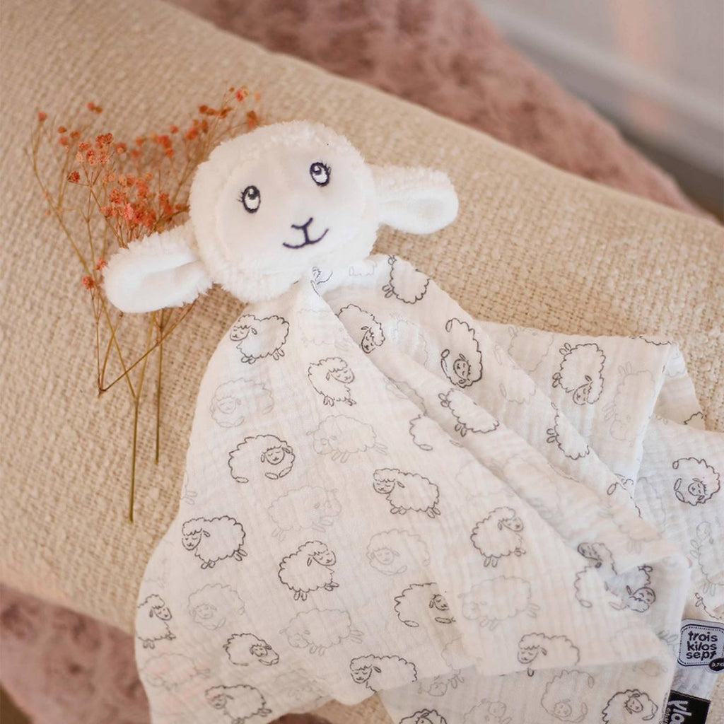 Doudou naissance ecru