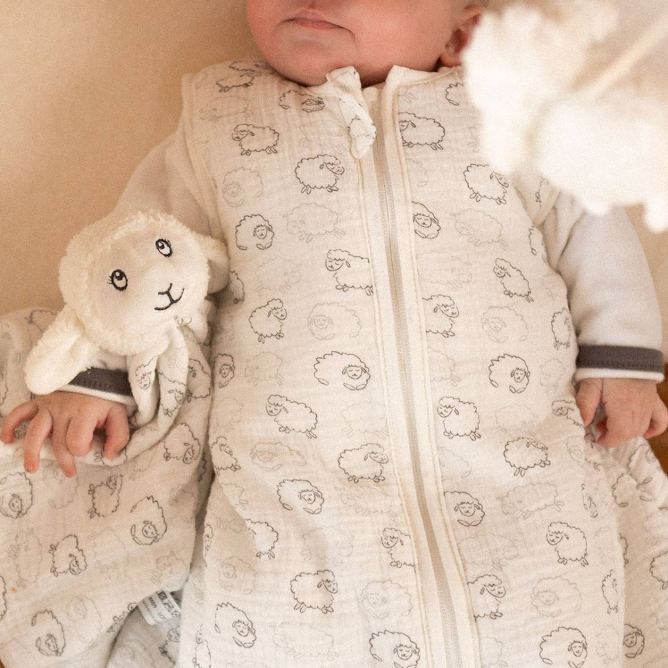 Doudou naissance ecru