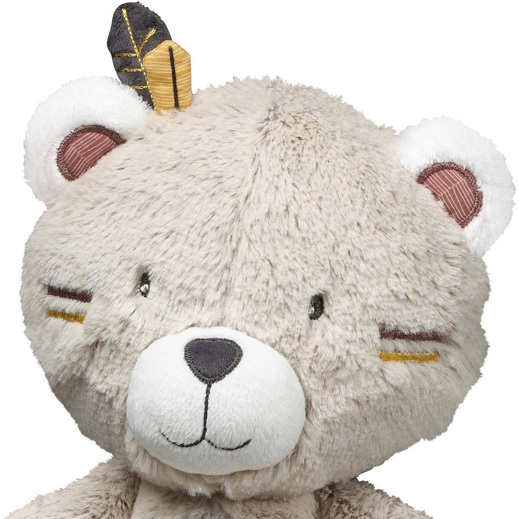 Doudou ours en velours - timouki beige