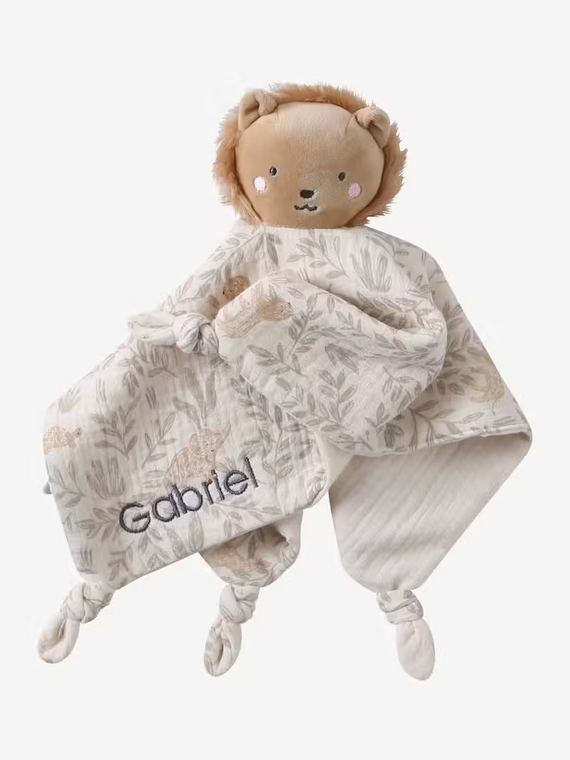 Coffret doudou personnalisable + hochet et valisette - Vertbaudet