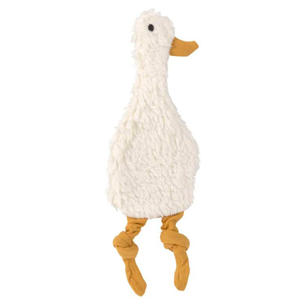 Doudou plat oie blanc