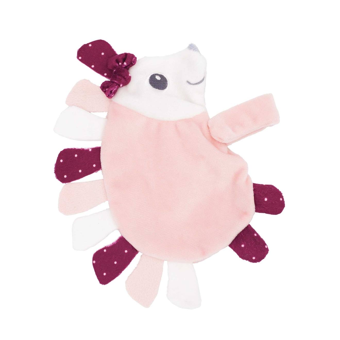 Doudou plat rose