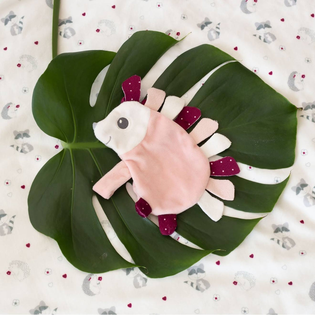 Doudou plat rose