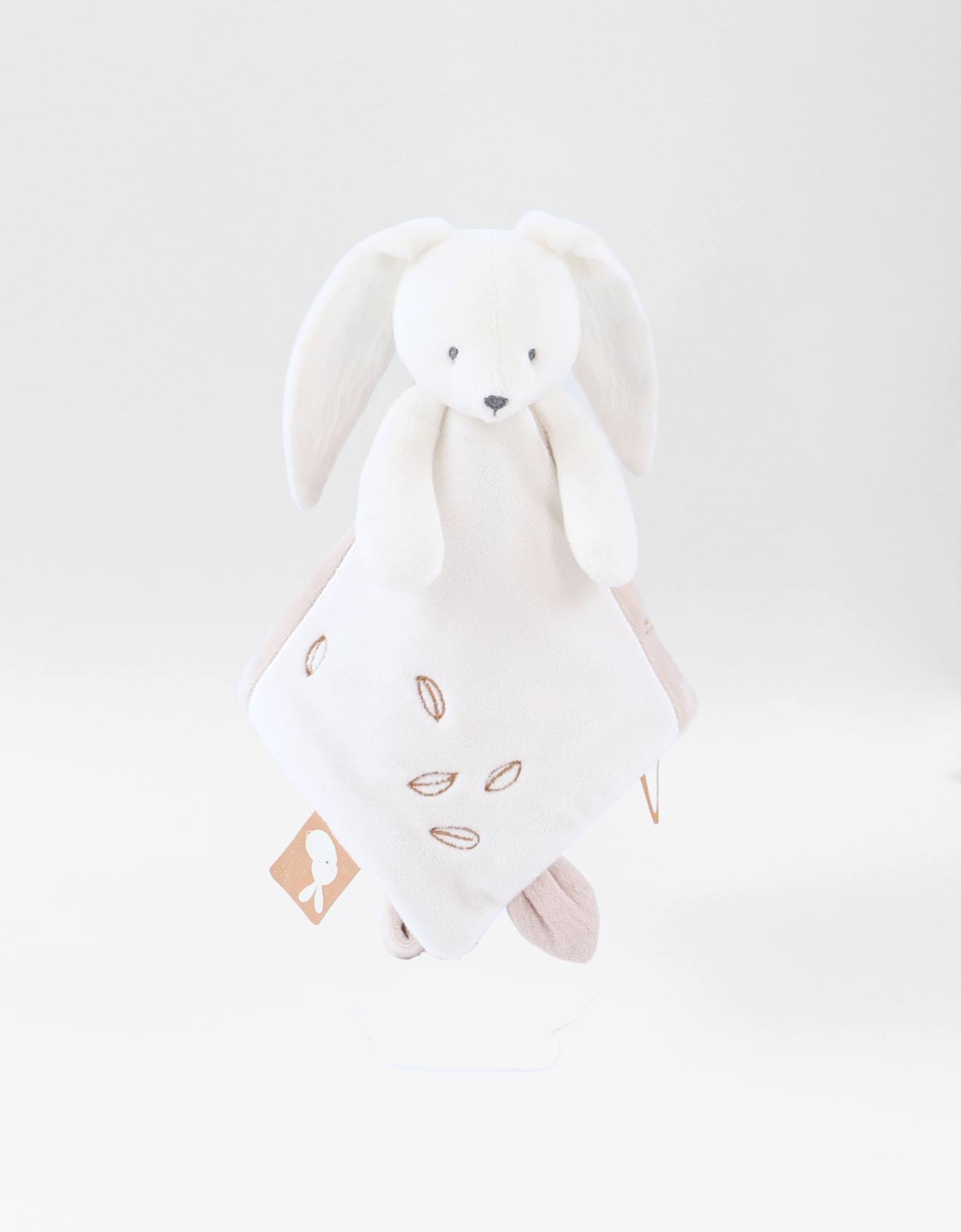 Doudou snow lapin ecru