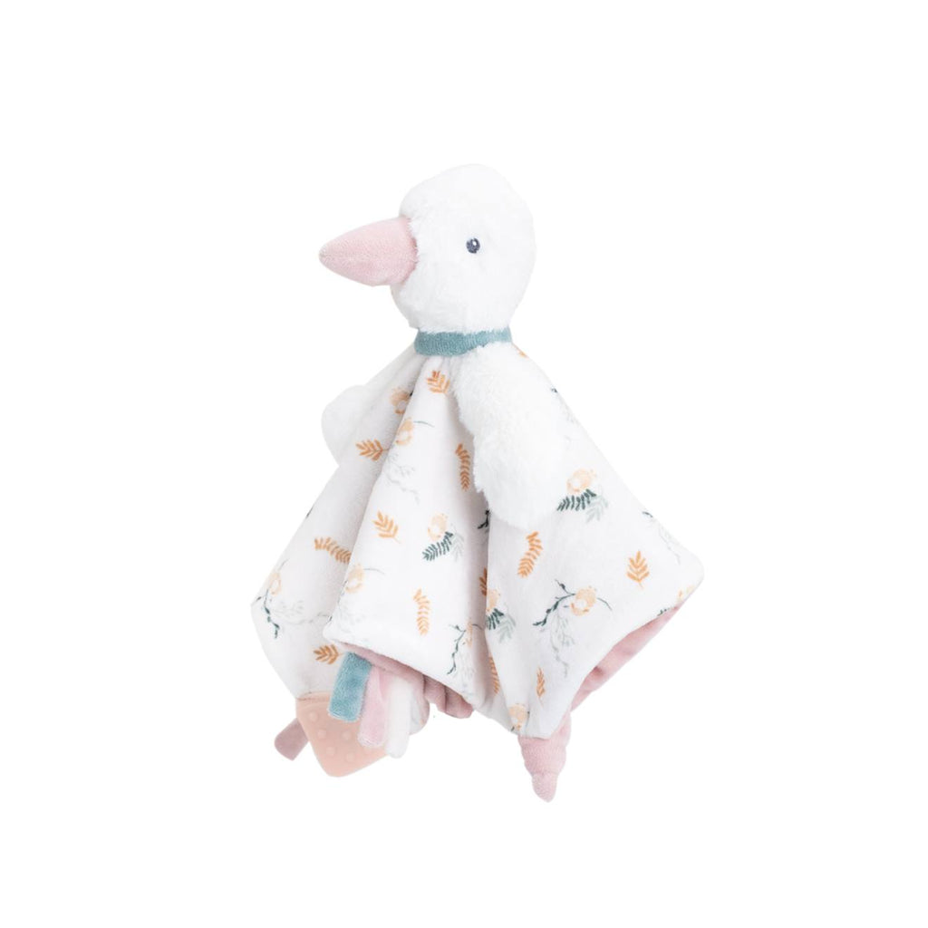 Doudou tout doux pour bébé blanc