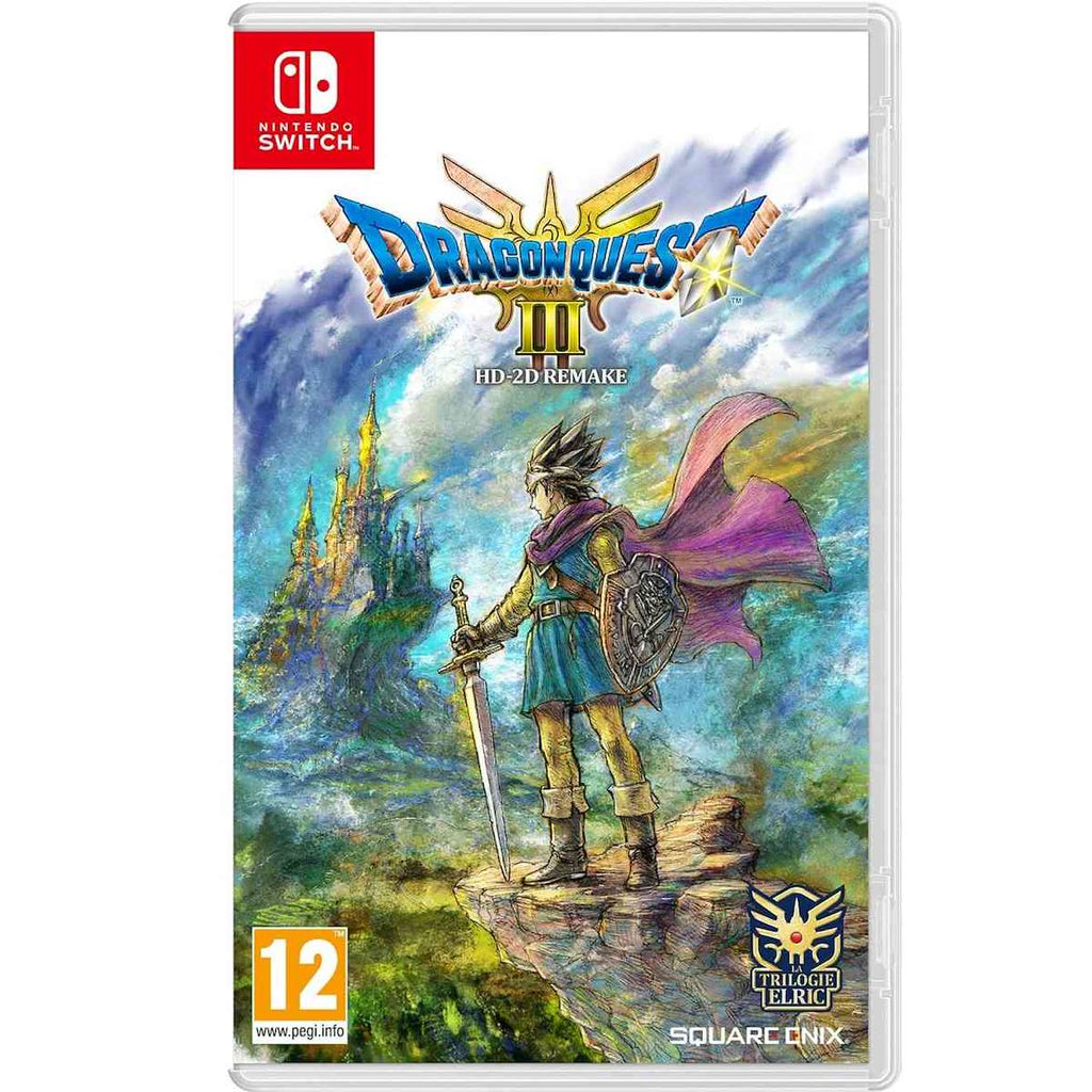 Dragon quest iii HD 2D remake switch multicolore