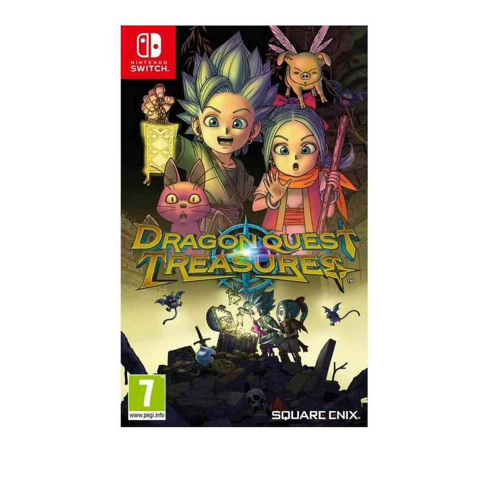 Dragon quest treasures switch multicolore