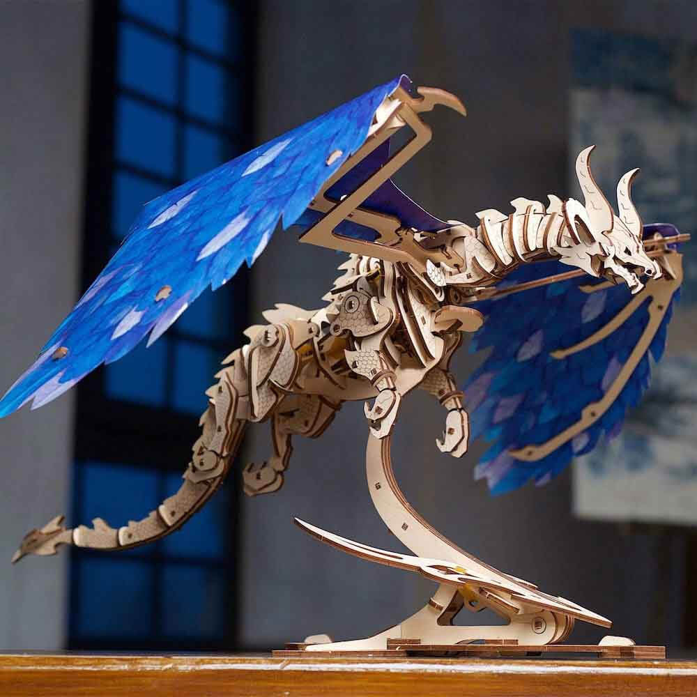 Dragon Tempête en Bois à Monter - Maquette Bois