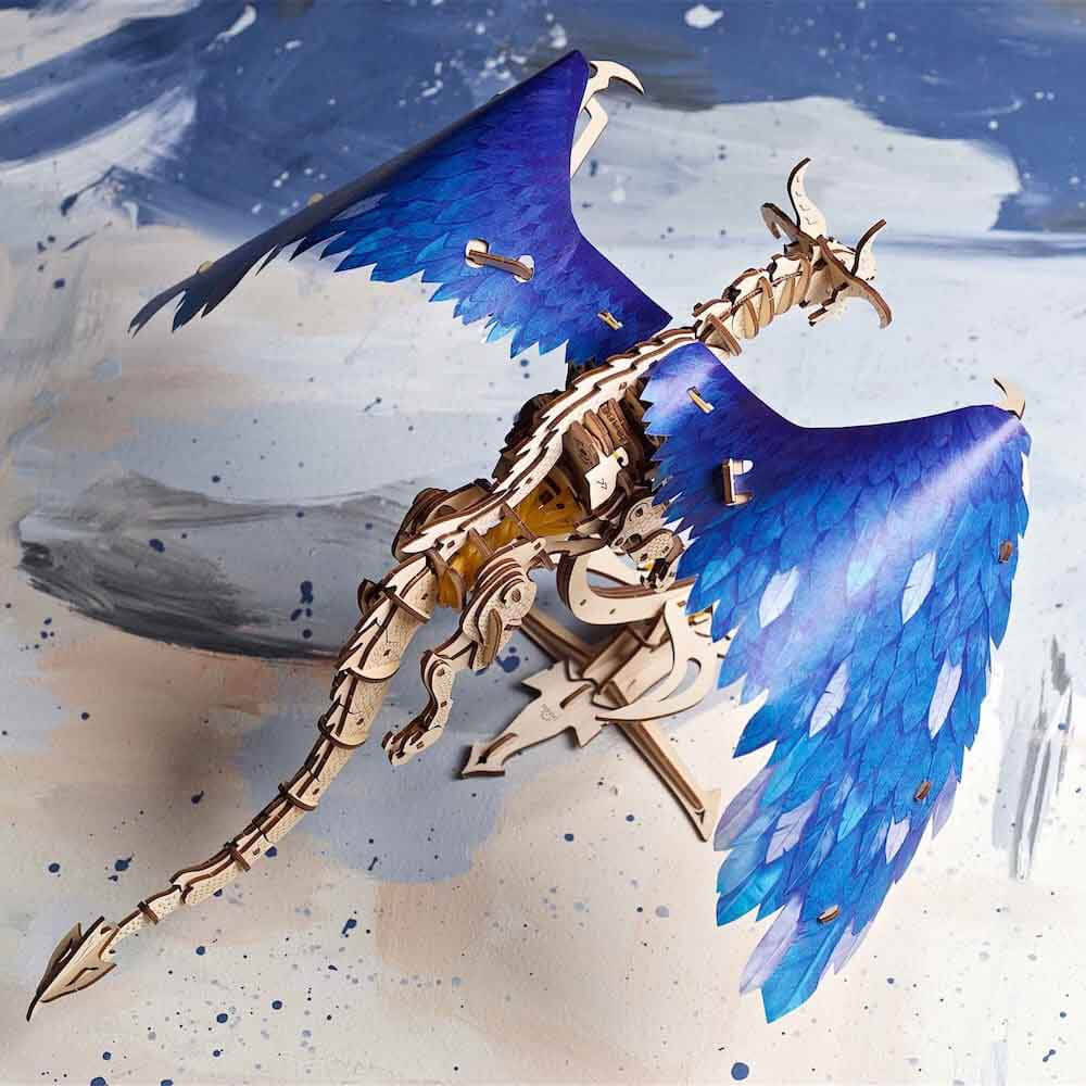 Dragon Tempête en Bois à Monter - Maquette Bois