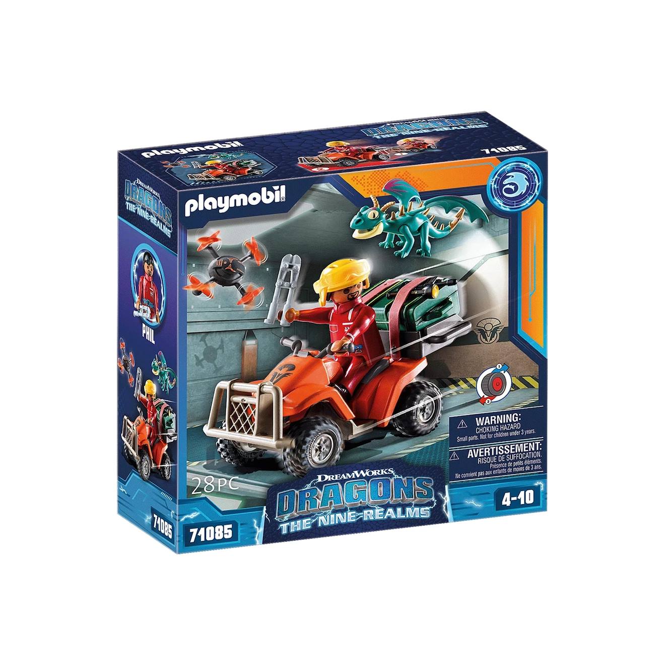 Dragons the nine realms - icaris atv et phi 71085 multicolore