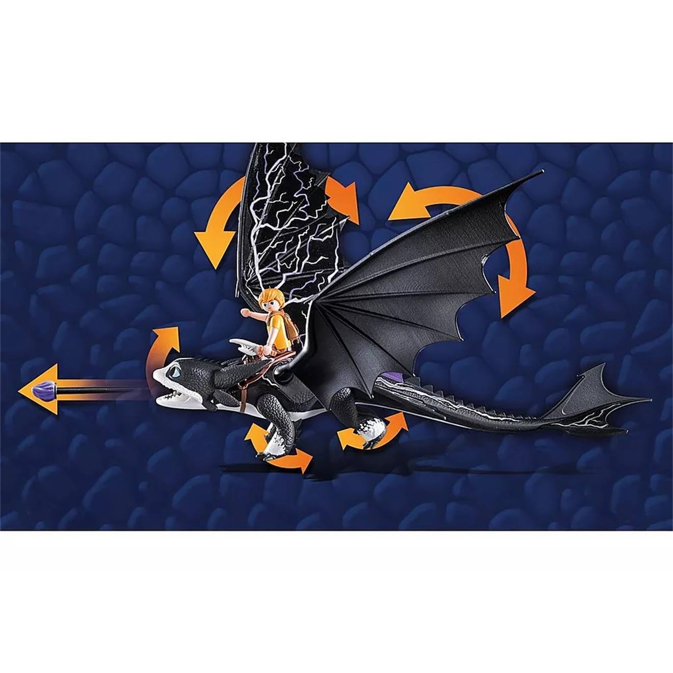 Dragons the nine realms - thunder & tom 71081 multicolore